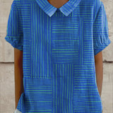 Maya | Camicia Geometrica a Righe