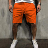 Short estivi mentali maschili - miscela di cotone leggero - Fit rilassato - lunghezza del ginocchio con tasche