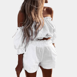 ILDA | Completo estivo chic con spalle scoperte
