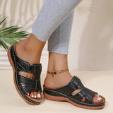 EVELYN | Sandali ortopedici estivi in pelle alla moda con suola antiscivolo per un comfort ottimale